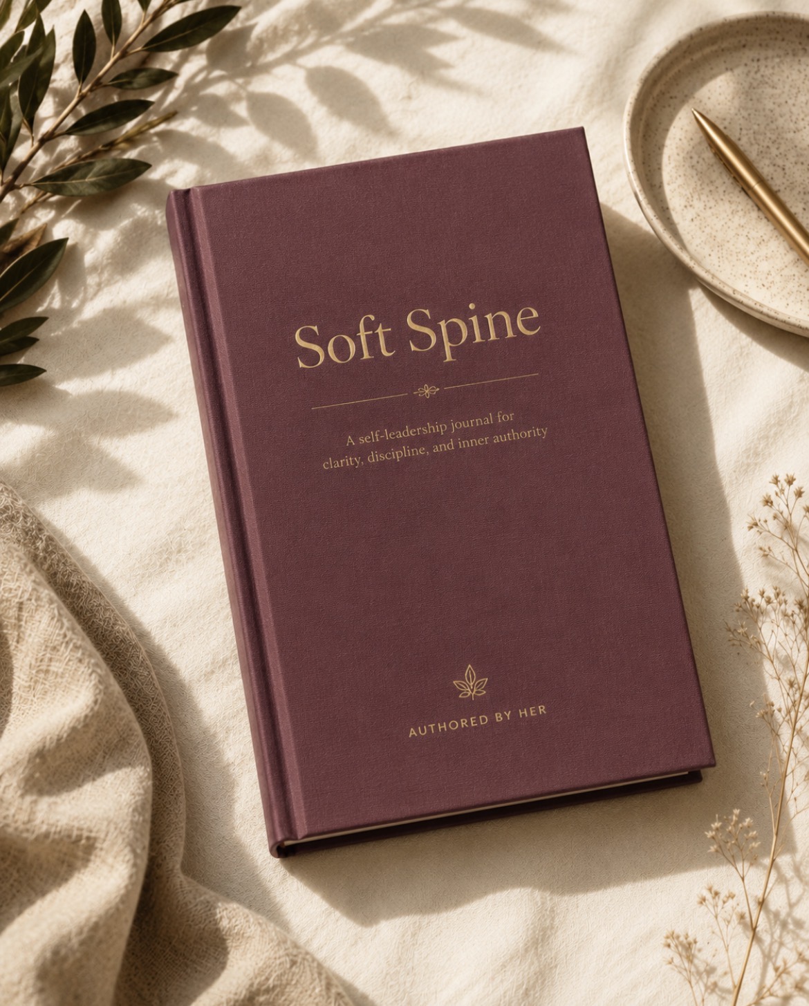 Soft Spine journal by Authored by Her.
